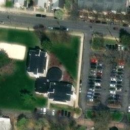 Sand Volleyball Court, Carlisle, PA — aerial view