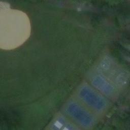 Asphalt Volleyball Court — aerial view