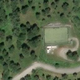 Volleyball Court near Castinatelli — aerial view