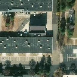 Volleyball Court, Longmont, CO — aerial view