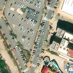 Vista aérea de Avinguda Central (Marina d'Or)