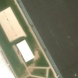 Spooky Nook Beach Volleyball Courts — aerial view