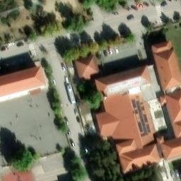 Volleyball Court — aerial view