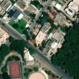 Volleyball Court — aerial view