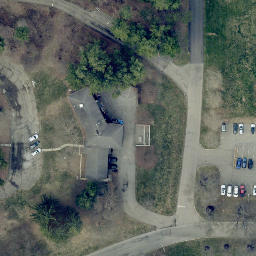 Dension Volleyball Courts — aerial view
