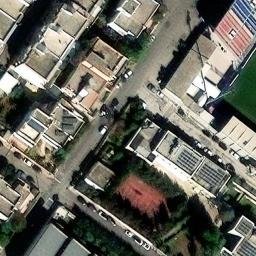 Volleyball Court — aerial view