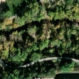 Sand Volleyball Court, Boulder, CO — aerial view