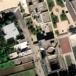 Volleyball Court — aerial view