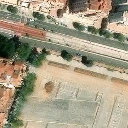 Vista aérea de Antic Recinte de Fires