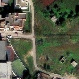 Volleyball Court near Tricase — aerial view