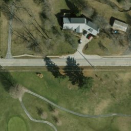 Sahm Park Volleyball — aerial view