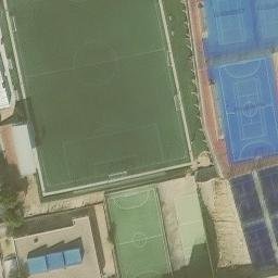Volleyball Court — aerial view