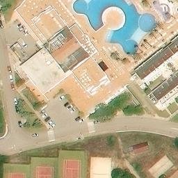 Volleyball Court — aerial view