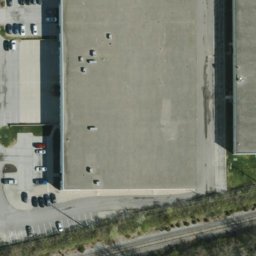the academy volleyball — aerial view