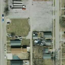 Douglass Park Volleyball — aerial view