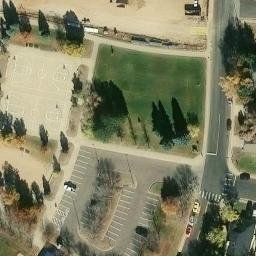 Volleyball — aerial view