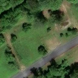 Sand Volleyball Court, DE — aerial view