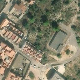Vista aérea de El pueblo
