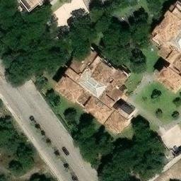 Sand Volleyball Court — aerial view