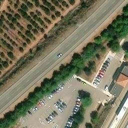 Vista aérea de La estación