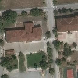 Volleyball Court — aerial view