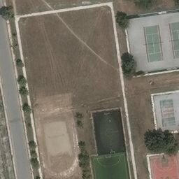 Volleyball Court — aerial view