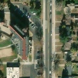 Volleyball — aerial view