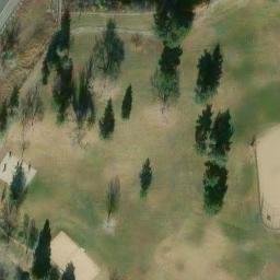 Volleyball Court, Applewood, CO — aerial view