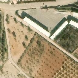 Vista aérea de Las Bodegas (Calles)