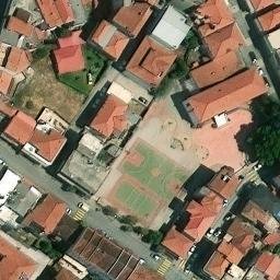 Γήπεδο βόλεϊ — aerial view