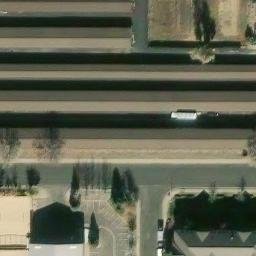 Volleyball Court, Aurora, CO — aerial view