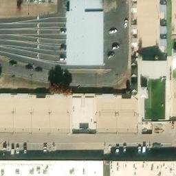 Volleyball Court, Aurora, CO — aerial view