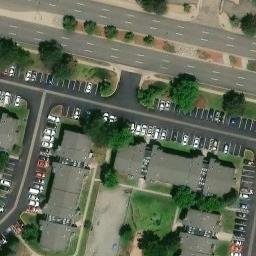 Volleyball Court, Aurora, CO — aerial view