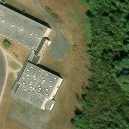 Volleyball Court, Cumberland, MD — aerial view