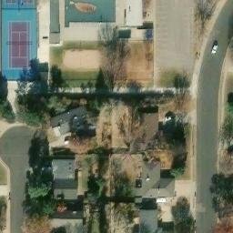 Volleyball — aerial view