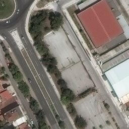 Volleyball Court — aerial view