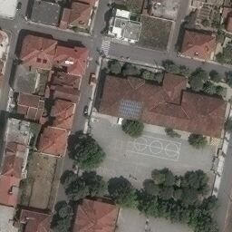 Volleyball Court — aerial view