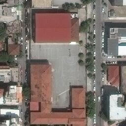 Volleyball Court — aerial view