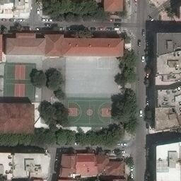 Volleyball Court — aerial view