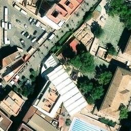 Vista aérea de Norte del casco