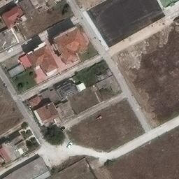 Volleyball Court — aerial view