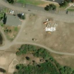 Volleyball Court, Keystone, CO — aerial view