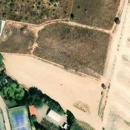 Vista aérea de Polideportivo