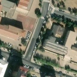 Volleyball Court near Corigliano-Rossano — aerial view