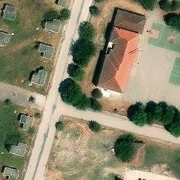 Volleyball Court — aerial view