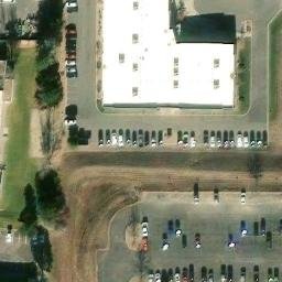 Sand Volleyball Court, Centennial, CO — aerial view