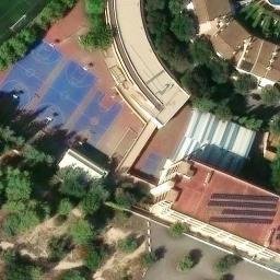Volleyball Court — aerial view