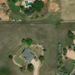 Volleyball Court, Foxfield, CO — aerial view
