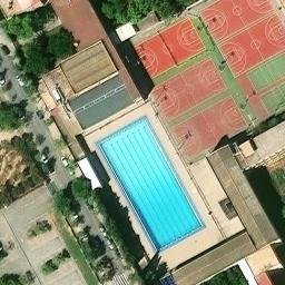 Volleyball Court — aerial view