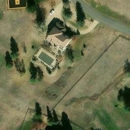 Volleyball Court, Centennial, CO — aerial view